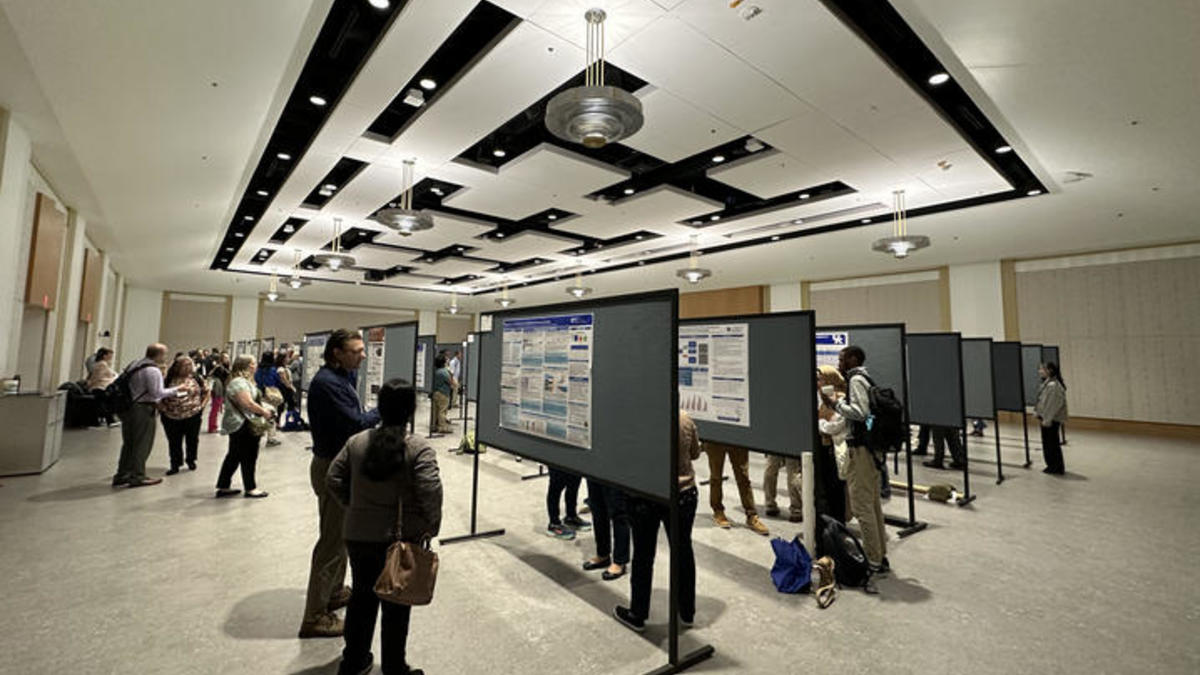 Researchers present their work at Markey Cancer Center's 14th annual Research Day.